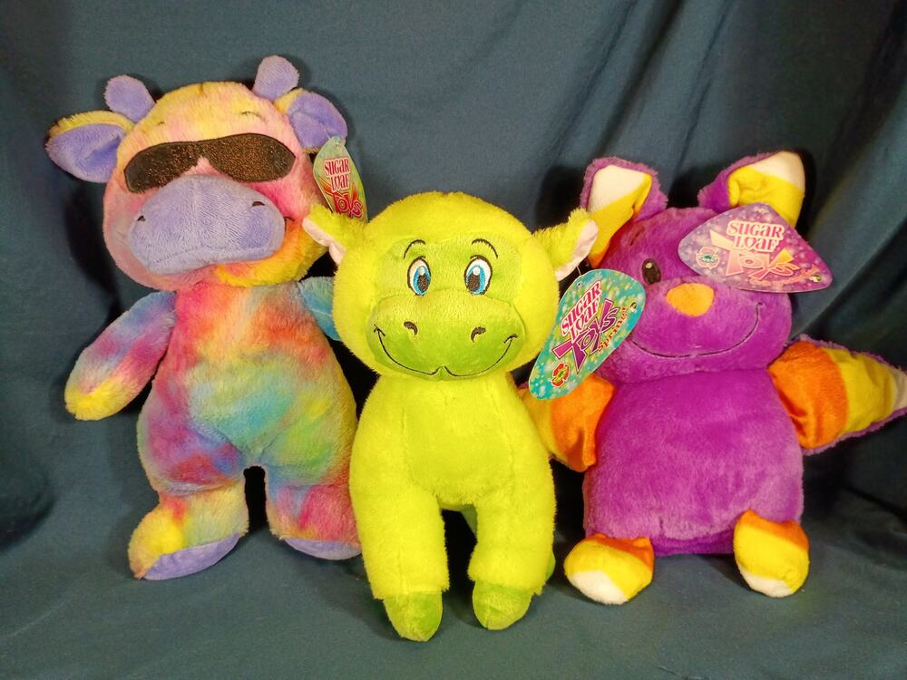 Sugar Loaf Toys Plush Lot of 3 NWT 2016 2017